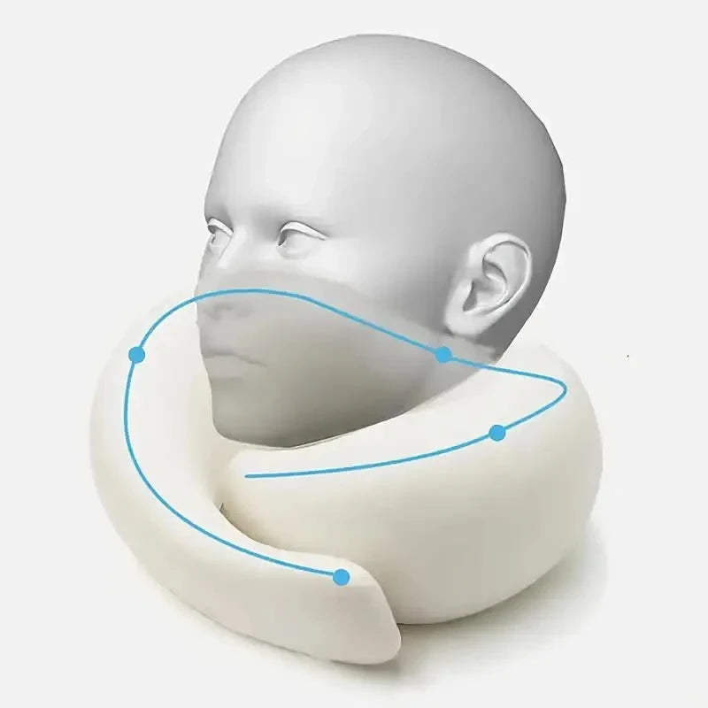 Snail Memory Foam Travel Pillow